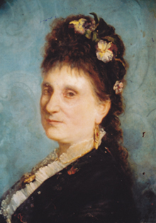 Ritratto di Antonietta de Pace - esposto Museo civico Gallipoli