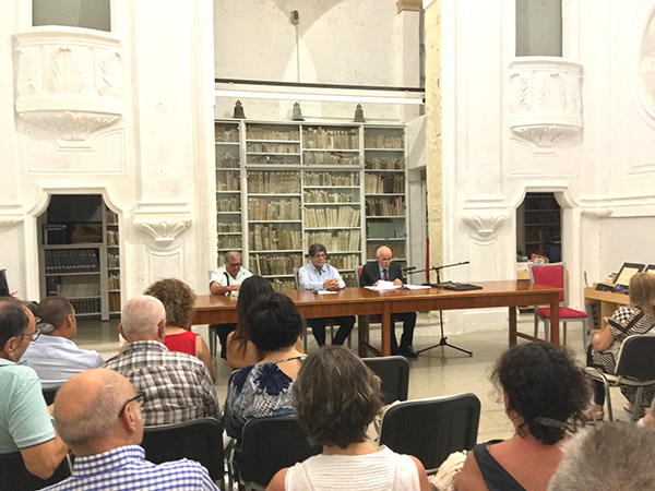 Conferenza Biblioteca comunale Gallipoli - 29 giugno 2019