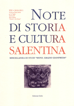 Note di storia e cultura salentina