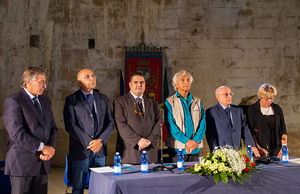 Presenti alla cerimonia di conferimento cittadinanza onoraria di Gallipoli ad Eugenio Barba